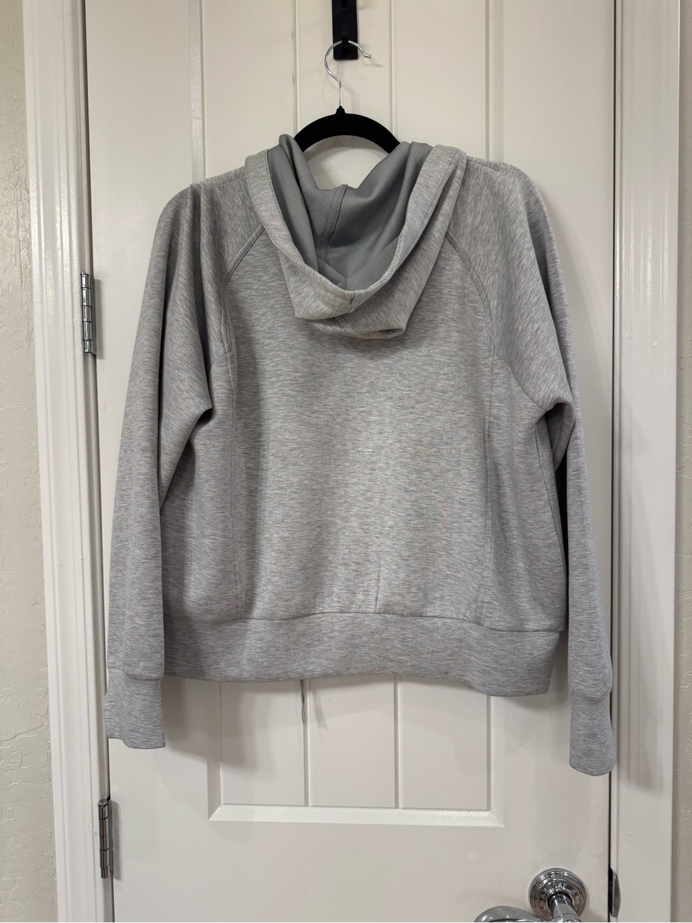 SPANX Air essentials Heather Gray Cozy  Lounge Pants and jacket - Picture 8 of 8